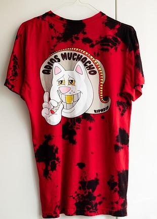 Мужская футболка Ripndip rip n dip футболка adios muchacho красно-черный тай-дай
