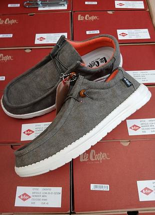 Мужские мокасины lee cooper lcw-25-01-3232m