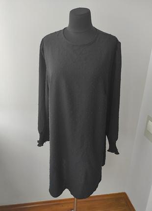 Лаконичное коктейльнле платье рубашка xl от shein