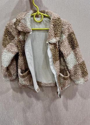 Шуба h&m для дівчинки 92 розмір