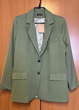 Новий піджак мʼятного кольору gepur (l)
