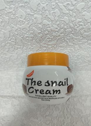 Крем для обличчя та тіла з муцином равлики освітлювальний disaar the snail moist cream