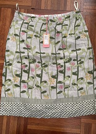 Нова льняна юбка спідниця 💯 льон white stuff 12/38 m uk 🇬🇧