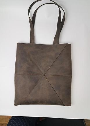 Сумка шкіра крейзі хорс семпл сейл