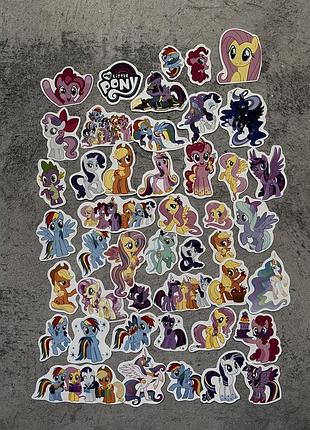 Стікери наліпки поні my little pony