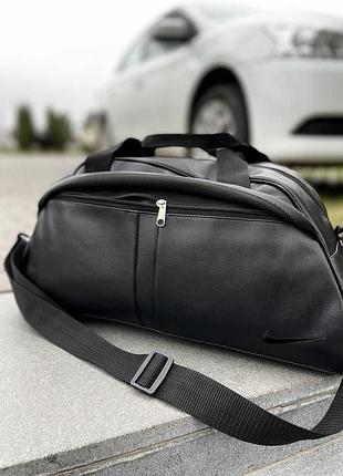 Шкіряна спортивна сумка, сумка для тренувань, дорожна сумка,сумка через плече