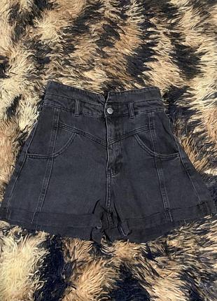 Фірмові шорти висока посадка