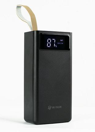 Павербанк viktailor powerbank 50000 mah 2.1a black