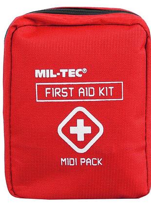 Аптечка першої допомоги mil-tec midi pack red 4