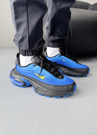 Кросівки nike huarache total green blue shoes