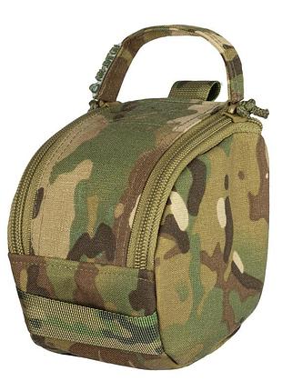 Подсумок для тактических наушников molle multicam