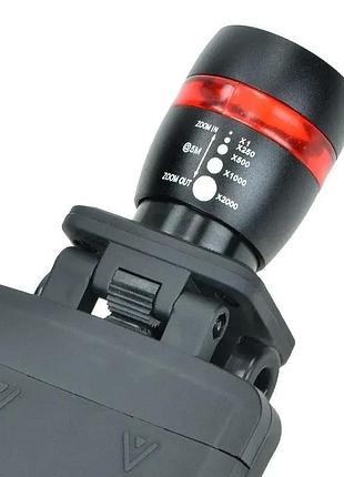 Фонарь на козырёк кепки mil-tec cap light led cree — налобный светодиодный фонарь для армии, активного отдыха