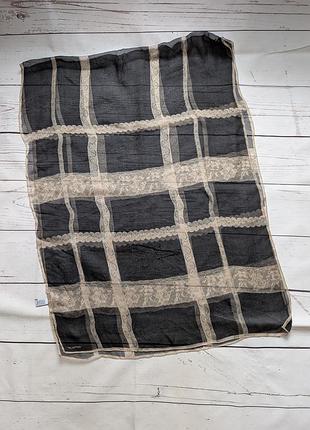 Шовковий шарф,платок valentino