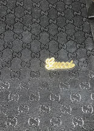 Чорна сумка шопер,монограма,gucci, лого(1)2 фото