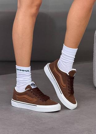 Комфортные кеды
цвет: коричневый | шоколад, экозамша