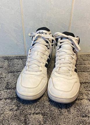 Кожаные кроссовки adidas 44р