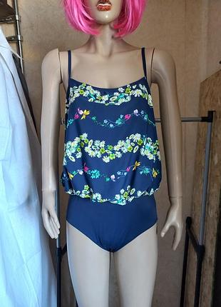 Роскошный корректирующий слитный купальник 50 размер