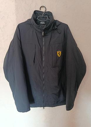 Ferrari мужская куртка на флисовой подкладке 100% нейлон размер м-l