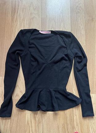 Кофта чорна нарядна