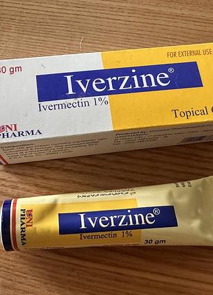 -іверзін-iverzine- солантра 30мл