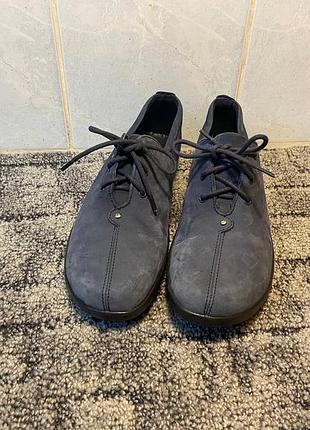 Кожаные туфли hotter 40р