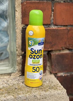 Сонцезахисний спрей spf 50