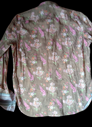 Стильная хлопковая рубашка под запонки оригинал 2