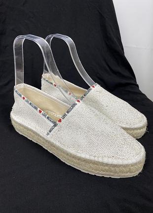 Еспадрильї love moschino