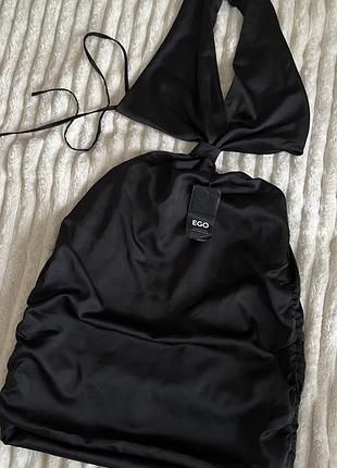 Чорна святкова сукня