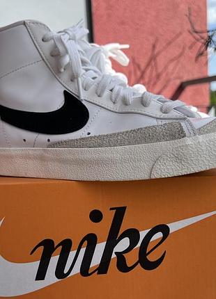 Кросівки жіночі art nike w blazer mid 77 vintage white