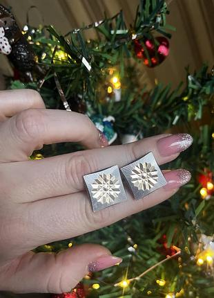 Оригінальні чоловічі запонки радянських часів в стилі ретро вінтаж vintage stories