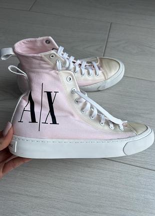 Високі кеди armani  armani exchange