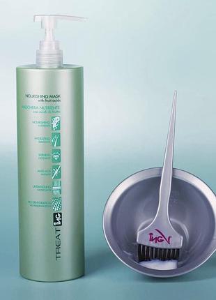 Поживча відновлююча маска ing treating nourising/reconstruction mask eyes 1000 мл.