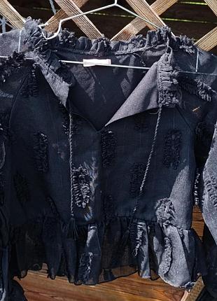 Блузочка на завязках