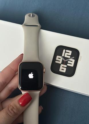 Apple watch se 40mm — star (рожеве золото)