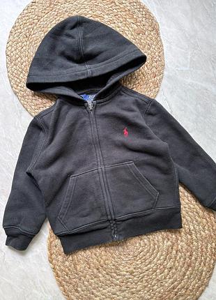 Кофтинка кофта з капюшоном на 2-3 роки polo ralph lauren