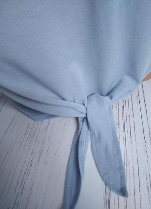 Приятный на ощупь светло голубой легкий свитер от george size 84 фото