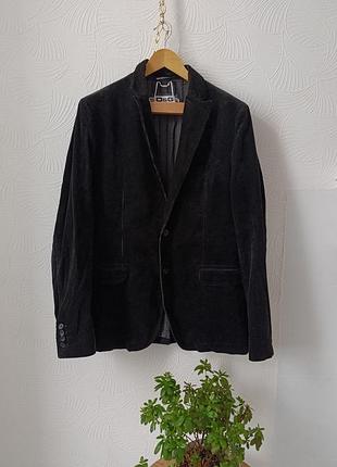 Мужской вельветовый пиджак куртка dolce gabbana
