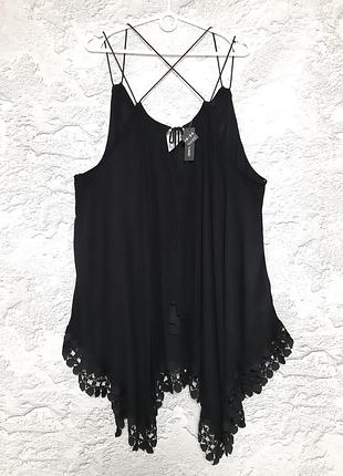 Невероятно красивый сарафан на пляж большого размера до 30