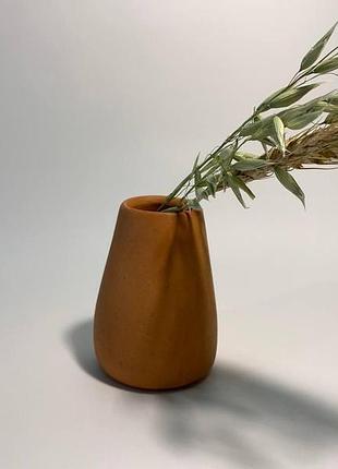 Ваза маленькая, вазы керамическая, маленькая ваза для сухоцветов