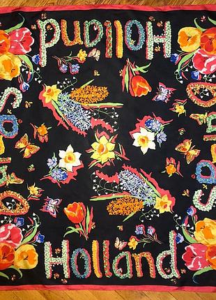 Яскрава шовкова хустка holland