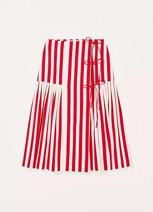 Спідниця жіноча лімітована в смужку zara new