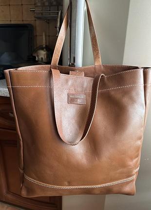 Сумка шопер paul costelloe шкіра