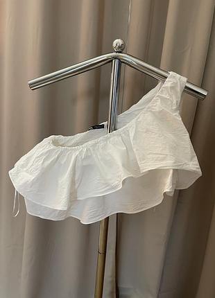Топ zara на одне плече, м