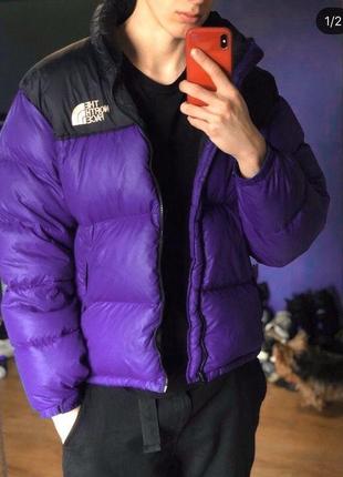 Пуховик куртка the north face 1996 nuptse tnf 700 зимняя утепленная