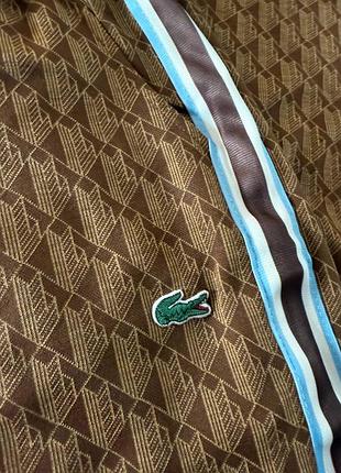 Спортивний літній костюм lacoste monogram braun