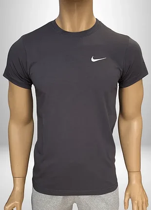 Мужская футболка nike серая, ts0062