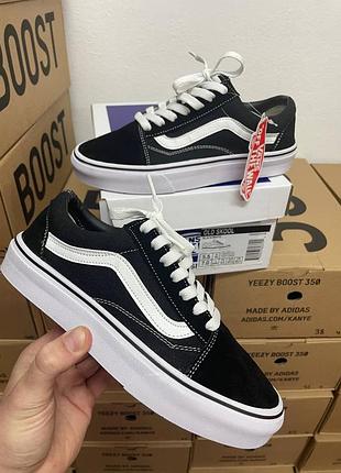 Женские и мужские кеды vans old skool classic