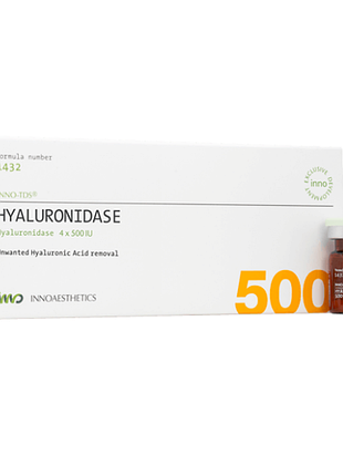 Innoaesthetics hyaluronidase 500 me гиалуронидаза, 5 мл