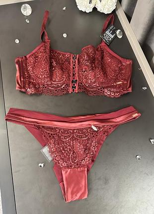 Шикарний комплект hunkemoller noir